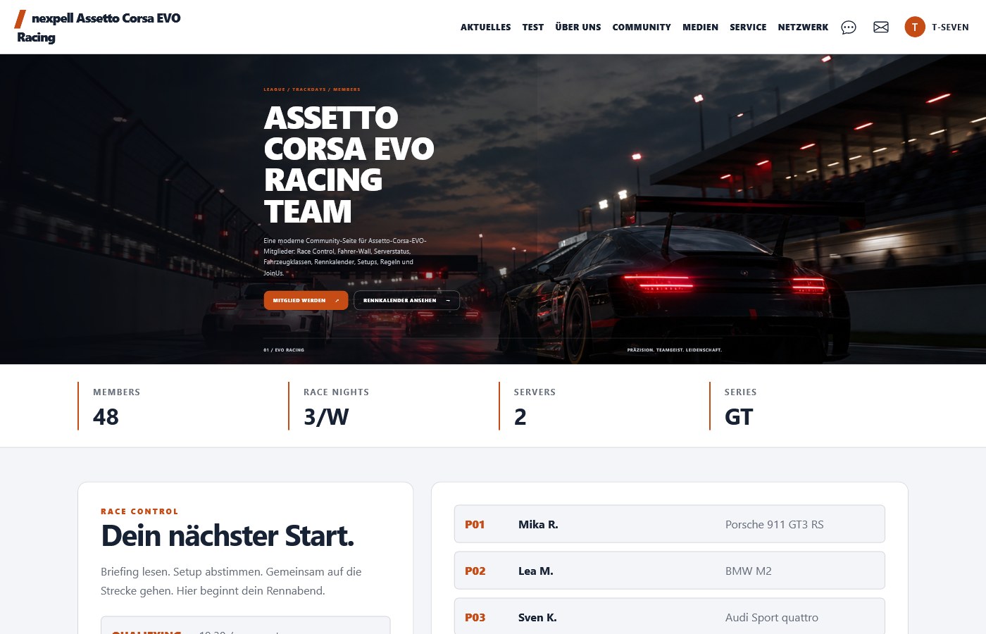 nexpell Assetto Corsa EVO Racing