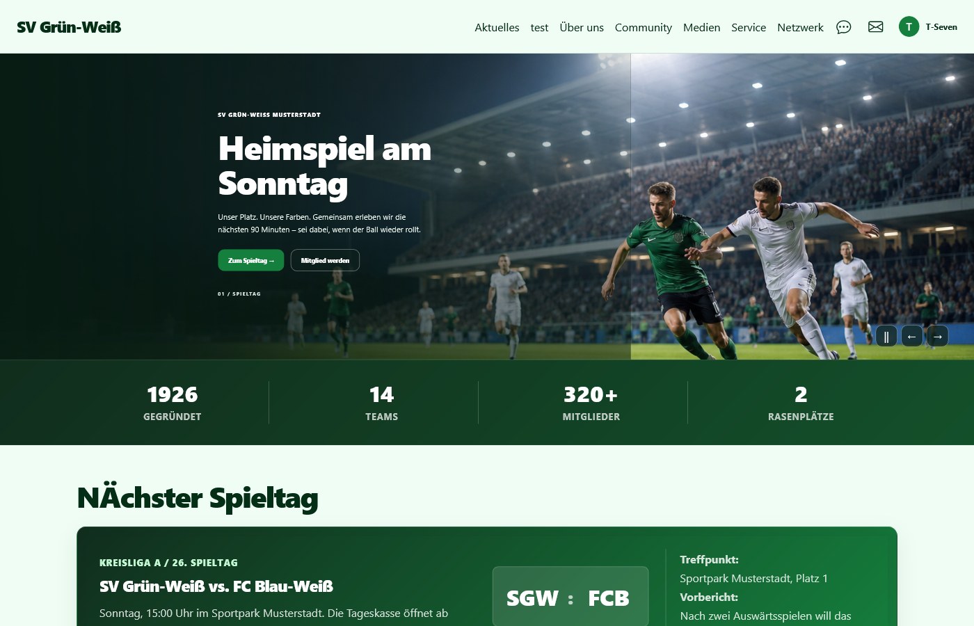 nexpell Fußballverein